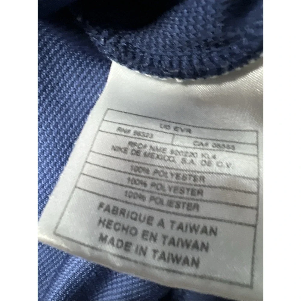 Vintage Nike Basketball Tank Men's XL Y2K 90's Casual Sports Logo Blue White‎